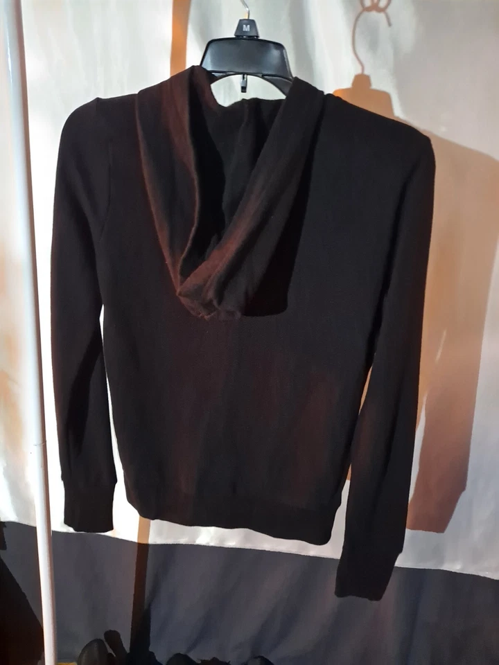 City Streets Jrs. Black Full Zip Hoodie Size Small - Image 4 of 4