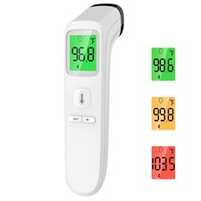 ANMEATE Forehead Thermometer for Adults White White