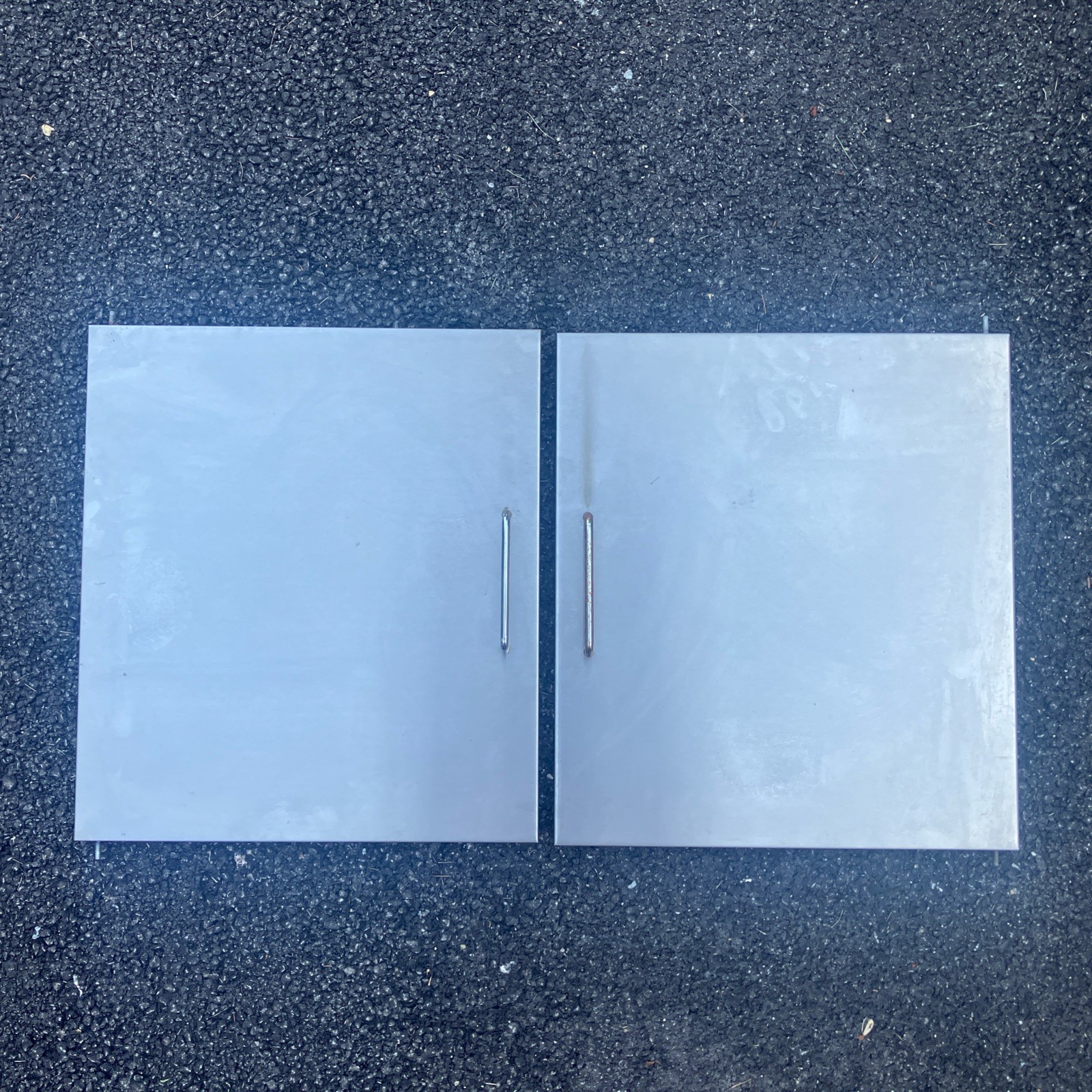 Weber Platinum Grill Doors [Stainless Steel)