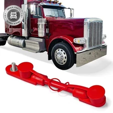 7inch Red Positive Overmolded 2 Two Battery Cable Harness Truck Trailer
