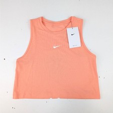 Nike Pro Girls Small Dri-Fit Training Tank Top - Apricot