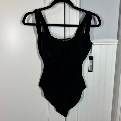 TA3 Lifty One Piece Swimsuit Small Regular J/K Cup Black Compression Shapewear