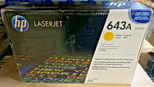 Genuine HP LaserJet Q5952A / 643A Yellow Toner for 4700n / 4700dn