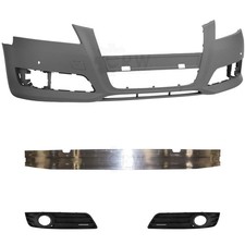Set Front Kit Stoßstange vorne grundiert für Audi A3 8PA 08-12 +Träger+Zubehör