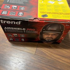 Trend Airshield Pro Full Faceshield Dust Protector Battery Powered Air New