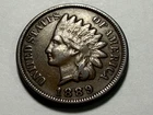 1889 INDIAN HEAD PENNY U.S. COIN - SHIPS FREE W/ USPS TRACK & INSUR