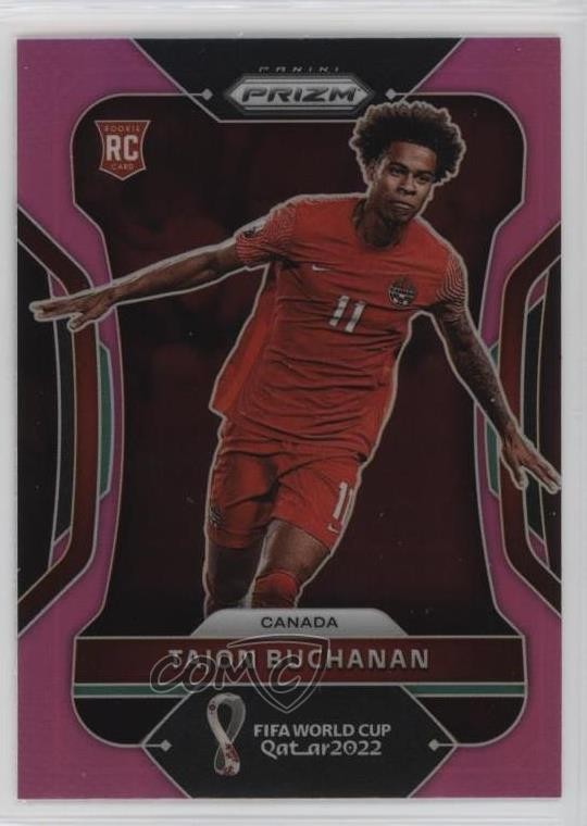 2022 Panini Prizm World Cup Qatar Pink Prizm Tajon Buchanan #54 13ql