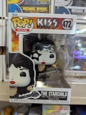 Funko Pop! KISS The Starchild Rock and Roll All Nite Pop! Sayings #472