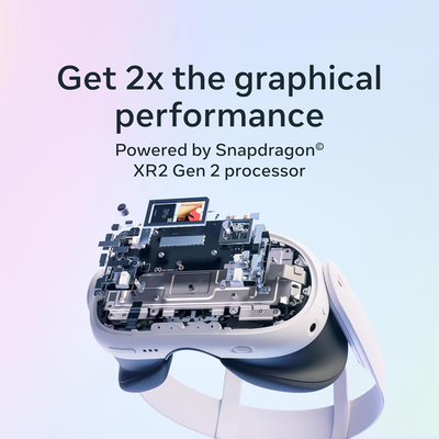 Quest 3 512GB | VR Headset — Thirty Percent Sharper Resolution