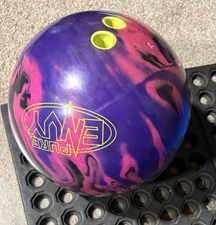 Hammer Pure Envy Bowling Ball 14 Lb Bowling Ball 2 Finger Drilled