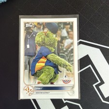 2022 Topps Opening Day Mascots Orbit #9 HOU