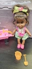 Vintage Liddle Kiddles ~ROLLY TWIDDLE Doll Pail&shovel Wagon Mattel 1967 *VHTF*