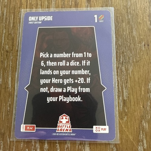 BO JACKSON BATTLE ARENA - ALPHA FIRST EDITION PLAY - PL-42 - ONLY UPSIDE