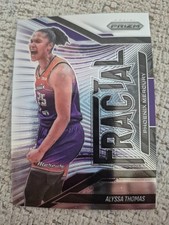 2025 Panini Prizm WNBA Alyssa Thomas Fractal Insert #9 Phoenix Mercury