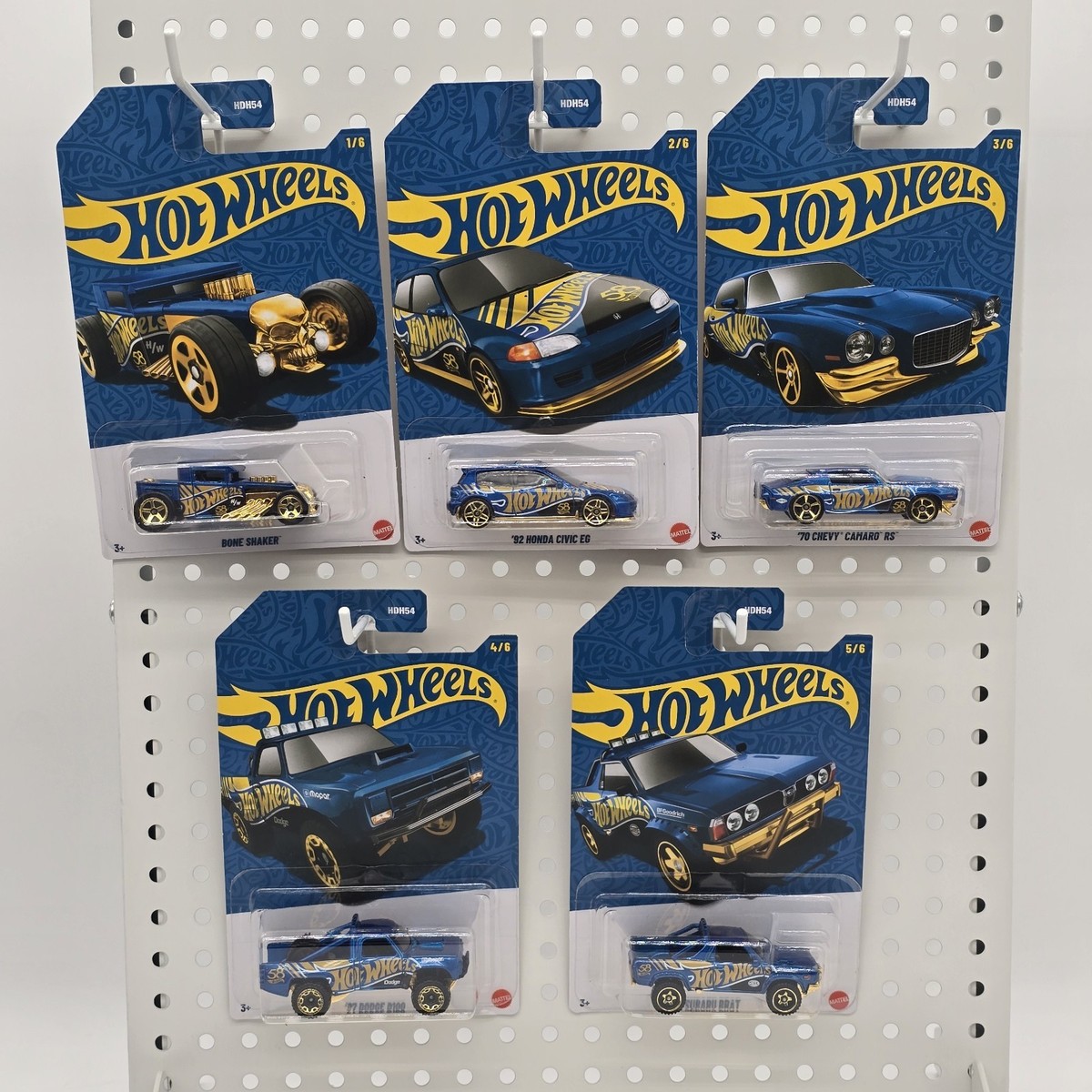 Hot Wheels - 58th Anniversary Complete - 5 Car Set | eBay