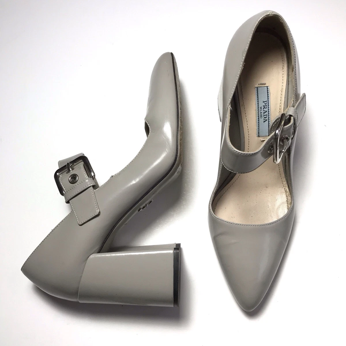 PRADA Gray Heels for Women | eBay