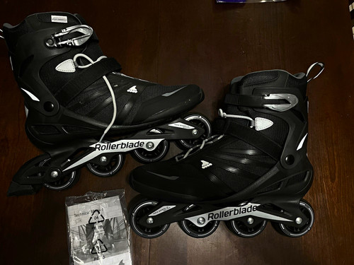 Rollerblade Zetrablade Men's Inline Skates Size 13 Black/Gray
