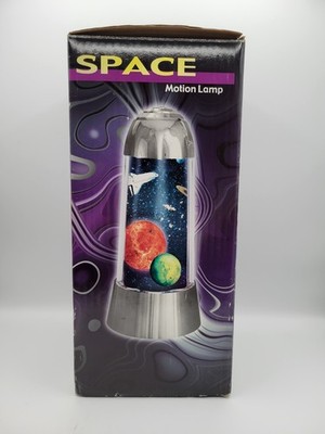 Vintage RABBIT TANAKA MOTION LAMP Cosmos SPACE ROCKET Stars Night