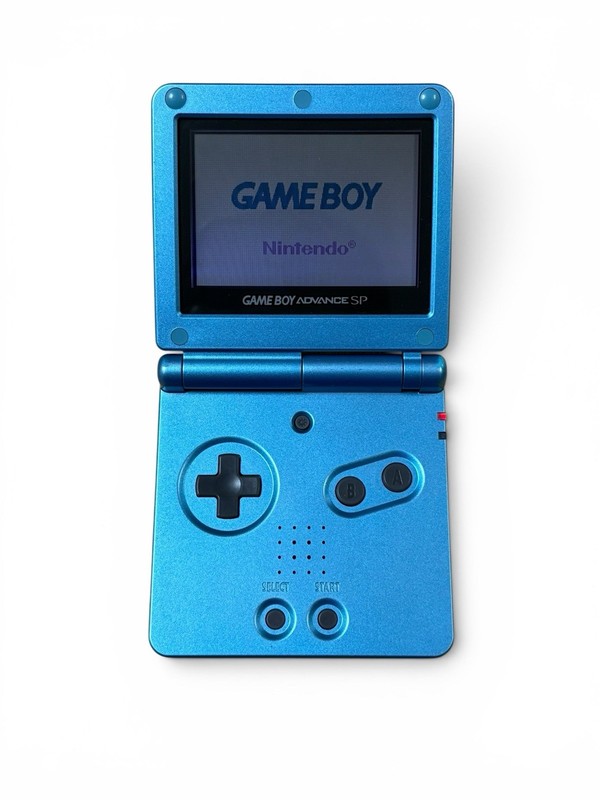 Game Boy Advance SP Surf Blue Console Tested Working Japan
