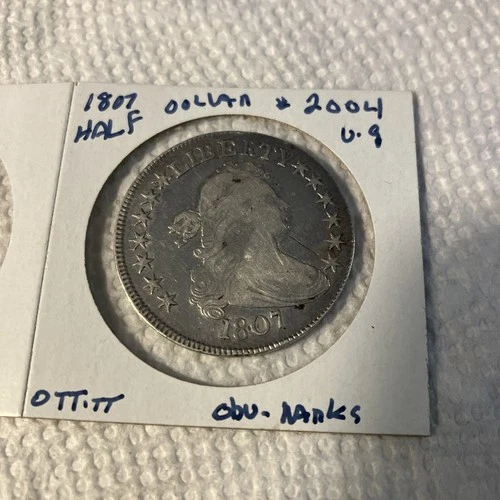 1807-P Capped Bust Half Dollar — photo from another recent sale