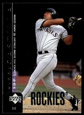 1998 Upper Deck Vinny Castilla Colorado Rockies #354