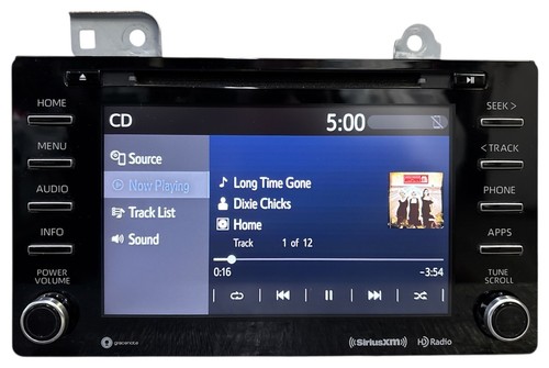 Toyota Sienna Radio Display Screen 86140-08120 2018 OEM - Afbeelding 4 van 6