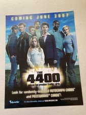 Inkworks The 4400 Season 2 Sell Sheet 8 1/2 X 11 Mini Poster