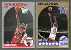New Listing1990 NBA Hoops #65 Michael Jordan Chicago Bulls #5 All Star 2 card lot