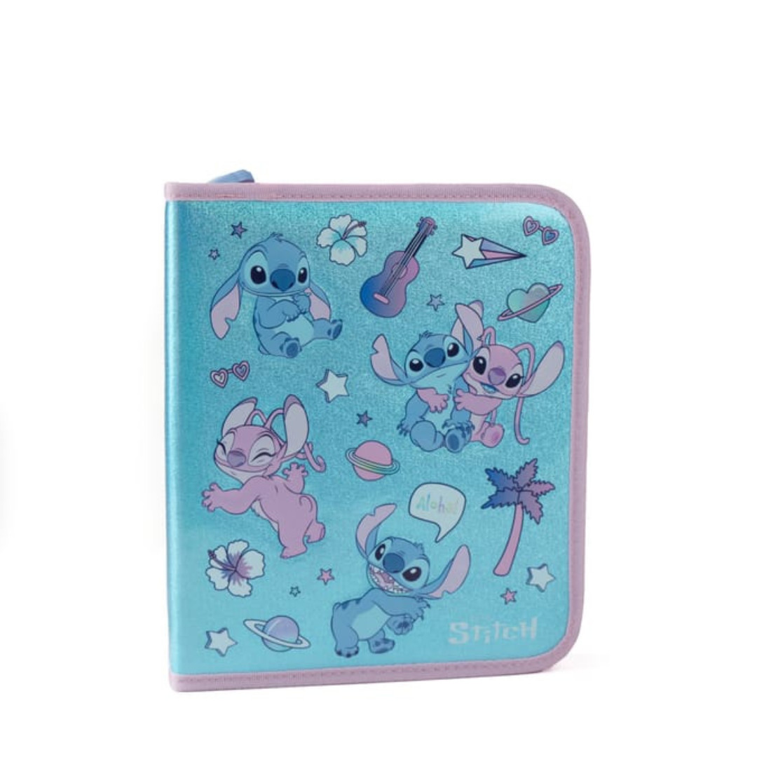 Estuche de actividades Disney Stitch juego de dibujo para colorear para niños con bolígrafos y lápices