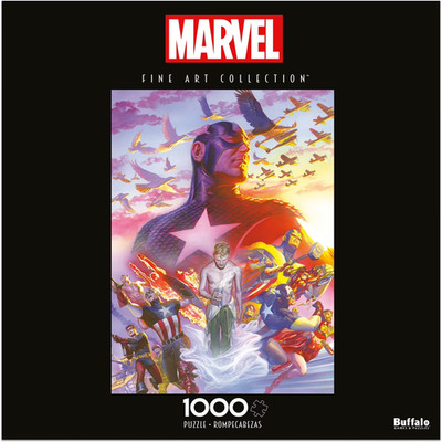 Buffalo Games Captain America Interlocking Jigsaw Puzzle 1000 Pieces