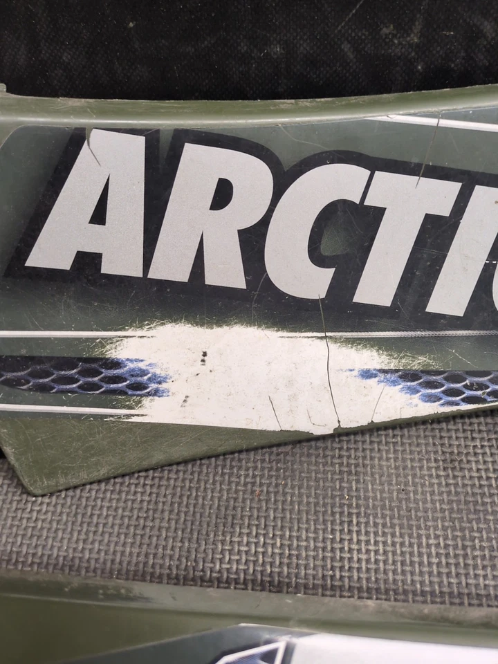 02-2005 Arctic Cat 250 300 400 500 automático verde panel de cubierta lateral derecho e izquierdo Foto 3 de 4