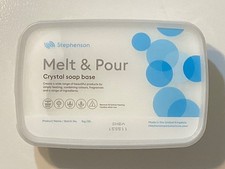 Melt and pour soap base, Stephenson brand, Shea butter, 2 lbs boxes