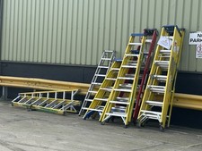 Step Ladders Electricians fiberglass 8 Step Multi Purpose Step Ladder