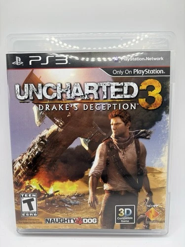 Uncharted 3 Drake's Deception PS3 Playstation 3 CIB