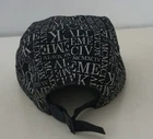 FW15 Supreme F UCK EM' ALL denim camp cap Black hat box logo Rare