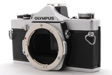 Excellent Olympus OM-1 35mm SLR Film Camera Silver Body Only From Japan