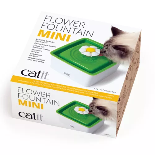 catit 2.0 - senses flower design pet cat water fountain mini - 1.5 litre image 5