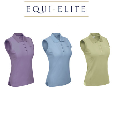 LeMieux ärmelloses Poloshirt - Slim Fit Stretch Top