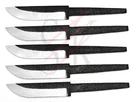 Carbon Steel Puukko knife Blanks Blades Knife Making Lot Of 5 Hidden Tang
