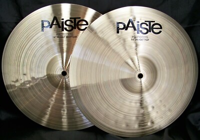 Paiste Signature Prototype 14'' Hi-Hat Cymbals/T-837g+B-1195g/# CY0009994014/New