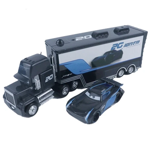 Disney Pixar Cars NO.20 IGNTR Jackson Storm Truck Truck + Auto 1:55 Diecast Spielzeug - Bild 1 von 10