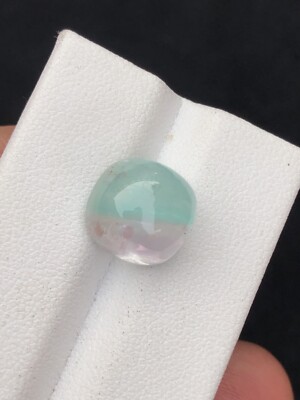 9.45ct Natural Bicolor Tourmaline Cabochon Pink & Paraiba Color Combination