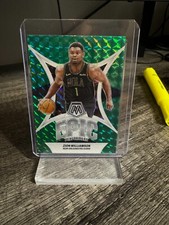 2023-24 Panini Mosaic - Epic Performers Green Mosaic Prizm #10 Zion Williamson