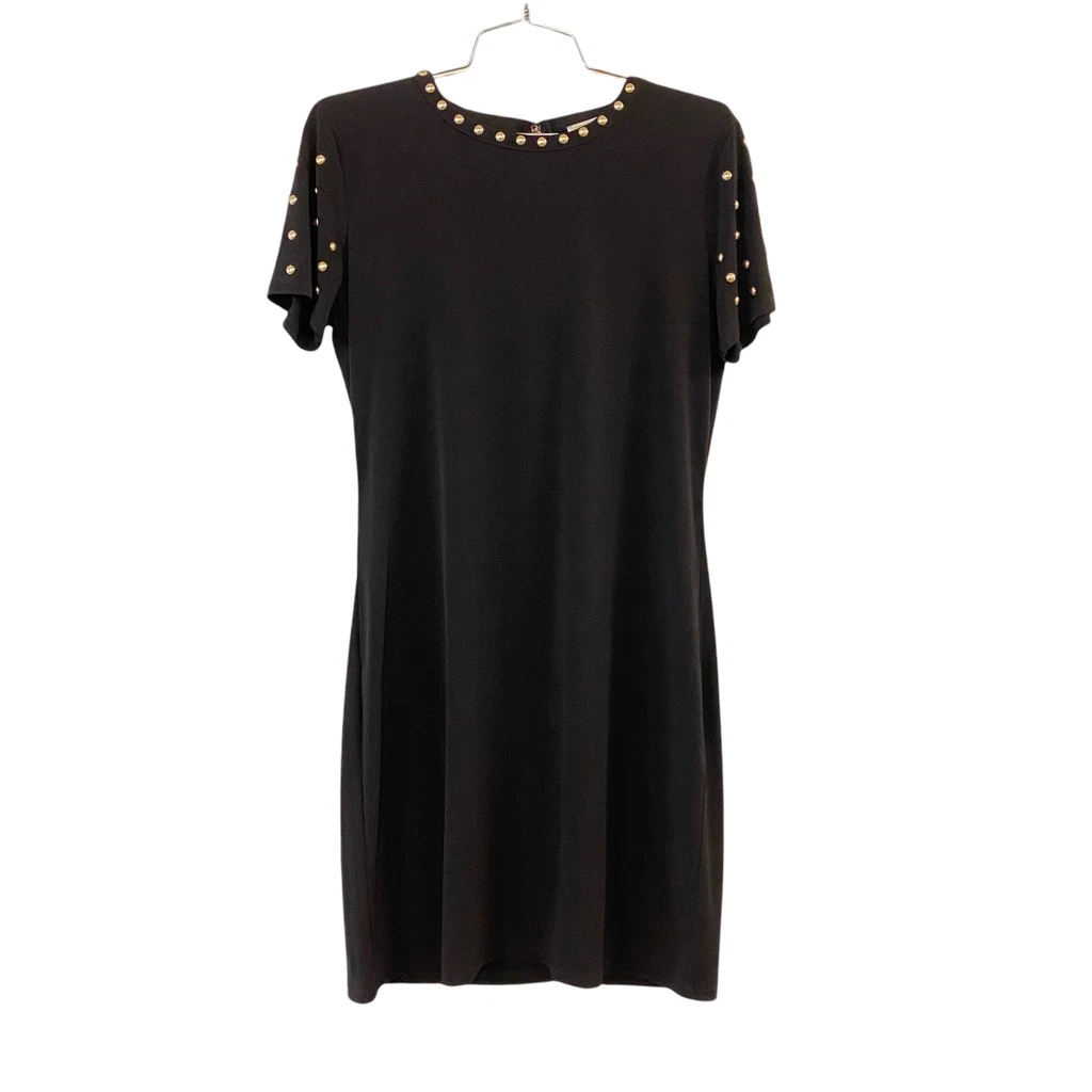 Michael kors best sale studded jersey dress