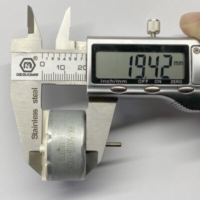 Albero Lungo Del Motore Del Mandrino Del Diametro Rotondo 32mm Di Cc 12V Del Motore RC500-KW//16260 Micro - Foto 5