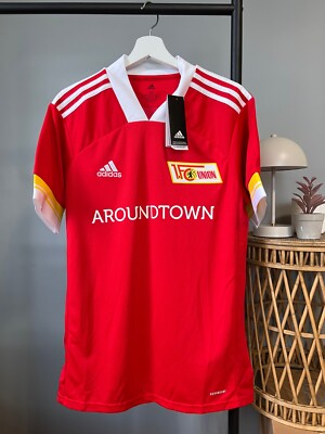 1. FC Union Berlin Jersey 20/21 Home Soccer Football Shirt Adidas Mens Size M