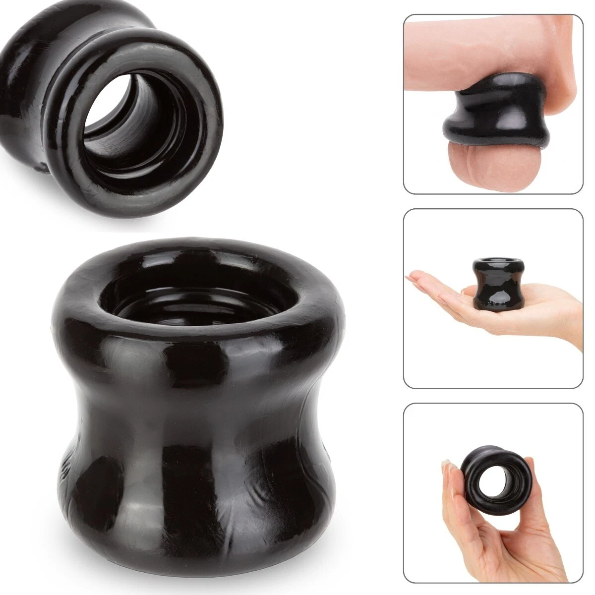 ball squeeze sex toy Squeeze Ball Stretcher - Clear main image 0