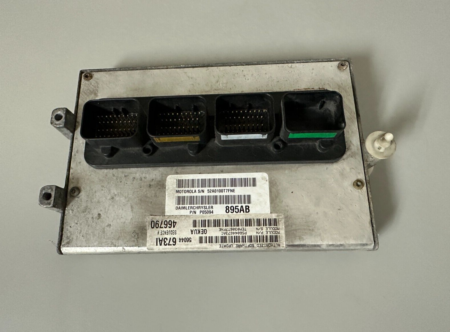 1996 Jeep Cherokee Ecm 2007 Jeep Grand Cherokee 3.7L Engine