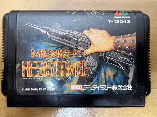 Midnight Resistance Mega Drive Japan (Original Box and Manual) - Picture 3 of 17