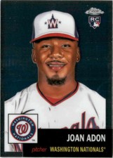 2022 Topps Chrome Platinum Anniversary Joan Adon #207 Washington Nationals